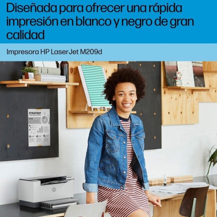 IMPRESORA HP LASER MONOCROMO LASERJET M209D