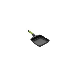 ASADOR GRILL PRIOR LISO BRA ALUMINIO FUNDIDO TEFLÍ“N ANTIADHERENTE MANGO ERGONÍ“MICO CON SILICONA A121459