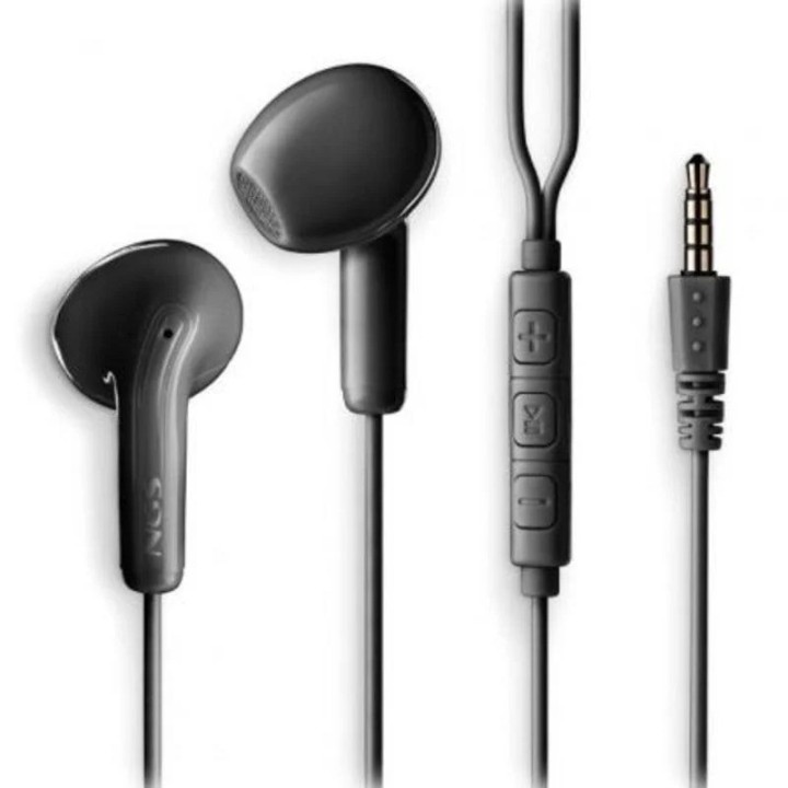 AURICULARES + MICROFONO NGS DRIFT IN EAR JACK 3,5MM BLACK