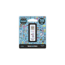 MEMORIA USB 2.0 TECH ONE TECH BE BIKE 32GB BICI TEC4005-32