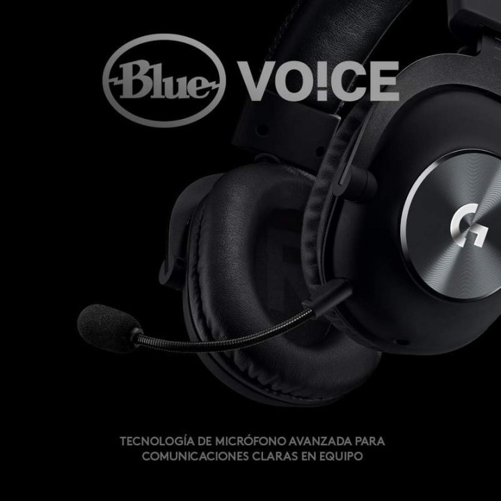 AURICULARES + MICROFONO LOGITECH G PRO X USB BLACK