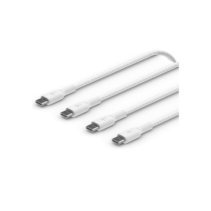 Cable USB-C aUSB-C Belkin 1 Metro Pack 2 Unidades (CAB004BT1MWH2PK)
