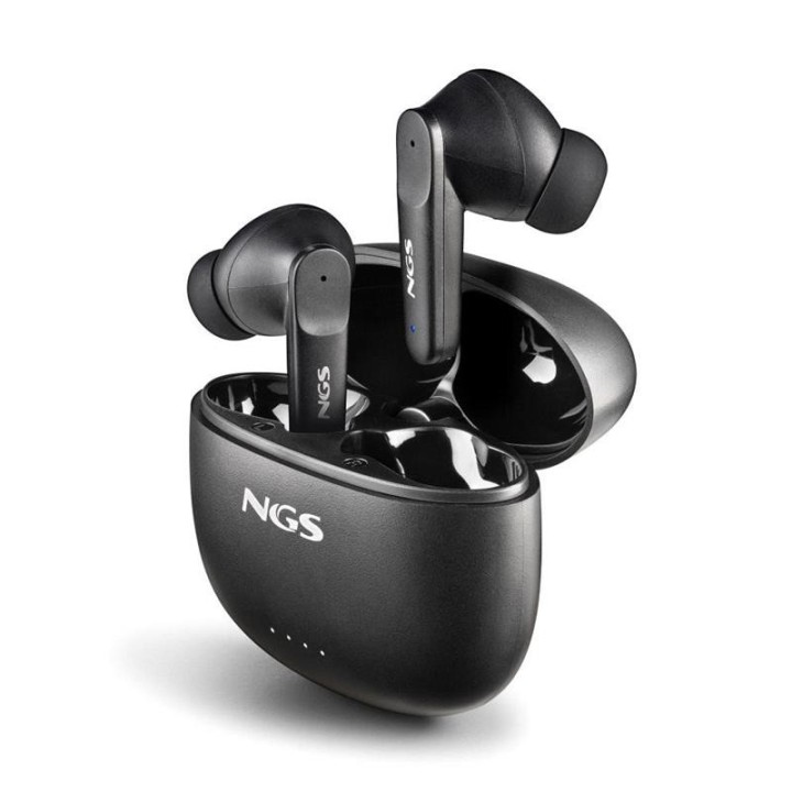 AURICULARES NGS HUSH IN EAR ANC/ENC BLUETOOTH BLACK