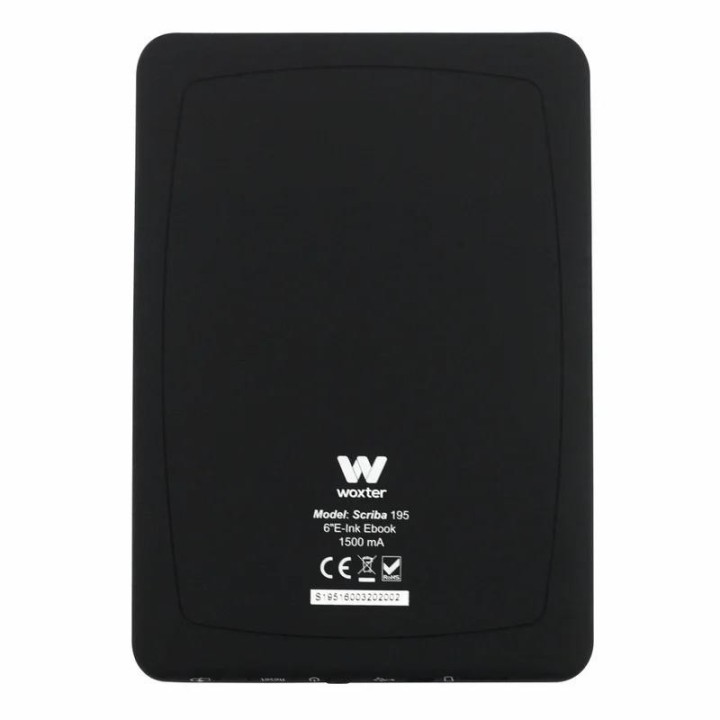 LIBRO ELECTRONICO EBOOK WOXTER SCRIBA 195 TINTA ELECTRONICA 6 BLACK