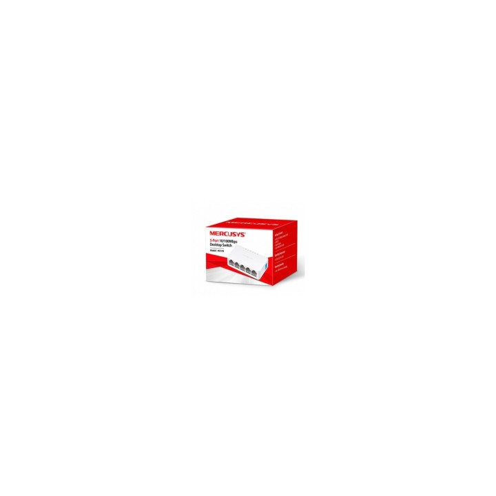 SWITCH MERCUSYS 5 PTOS 10/100 BLANCO MS105
