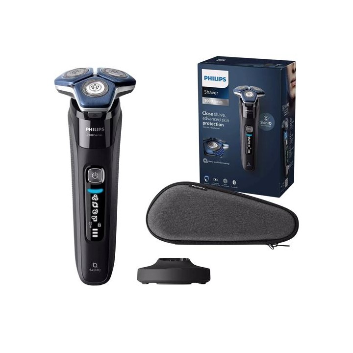 Philips Afeitadora S7886/35 Serie 7000 Seco y Húmedo SkiniQ