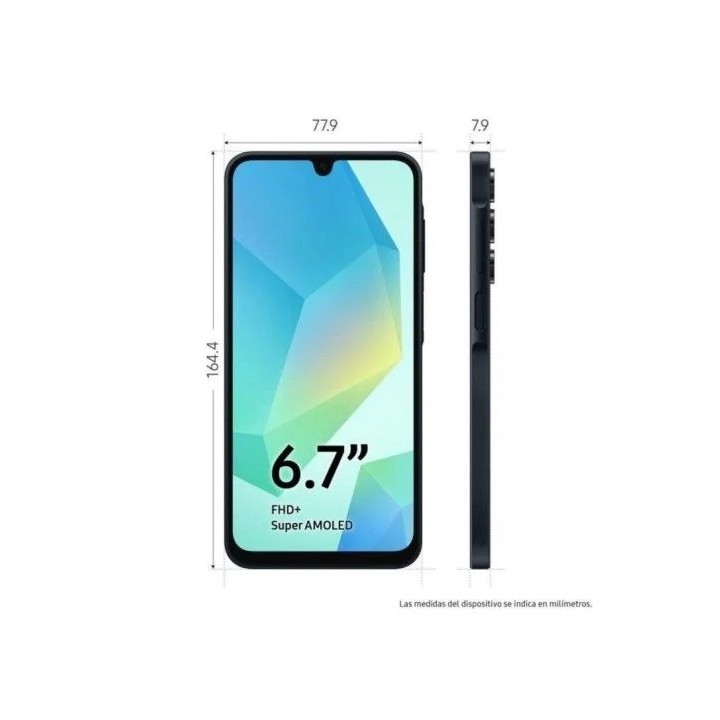 SMARTPHONE SAMSUNG GALAXY A16 6.7 4GB/128GB/50MP/NFC/4G BLACK