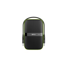 DISCO 2.5 SP HD A60 EXTERNO 1TB USB RESISTENTE AGUA NEGRO VERDE SP010TBPHDA60S3K