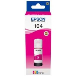 TINTA EPSON BOTE 104 MAGENTA ECOTANK BOTTLE C13T00P340