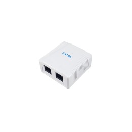 Equip 235216 caja de tomacorriente RJ-45 Blanco