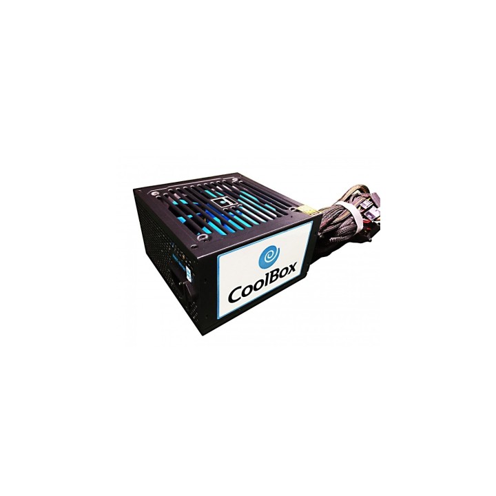 FUENTE DE ALIMENTACION COOLBOX ATX FORCE-BR500 500W 80 PLUS BRONZE NEGRO COO-PWEP500-85S