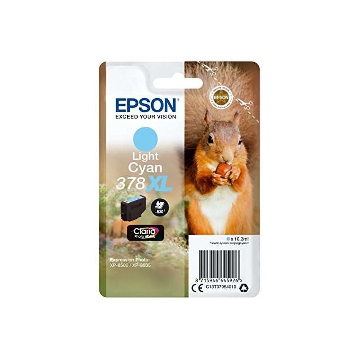 TINTA EPSON C13T37954010 LIGHT CYAN 378XL T3795
