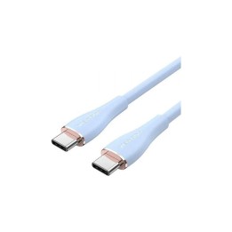 CABLE USB-C VENTION TIPO USB-C/M - USB-C/M 480MBPS 5A 100W 1.5M BLUE