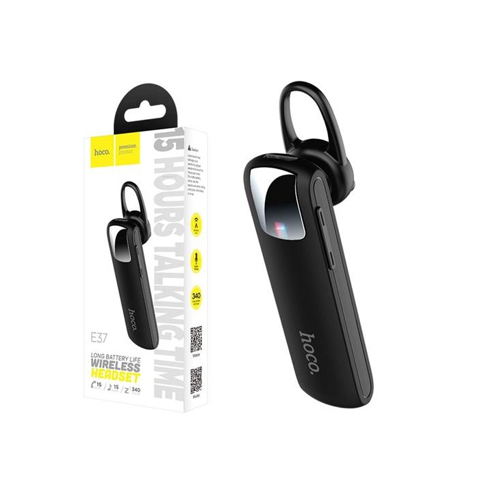 Hoco E37 Auricular Manos Libres Bluetooth Negro