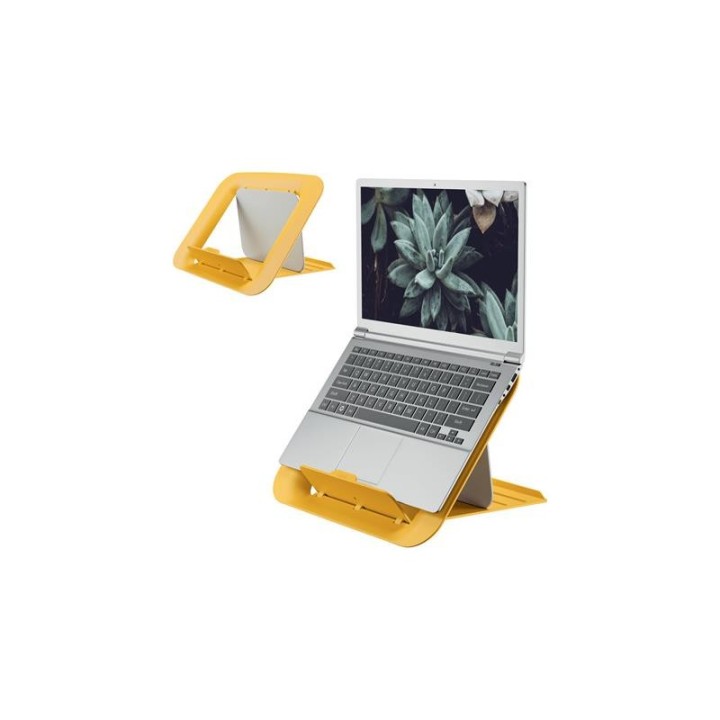 SOPORTE LEITZ SOBREMESA PARA NOTEBOOK ERGONOMICO 13-17 YELLOW