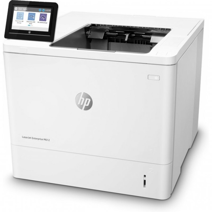 IMPRESORA HP LASERJET ENTERPRISE MONOCROMO M612DN DUPLEX WHITE