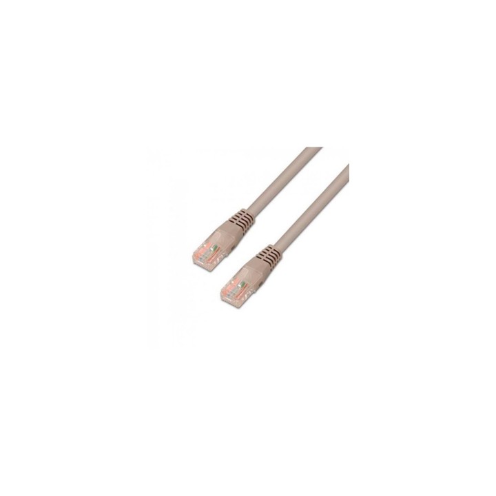 LATIGUILLO RJ45 UTP CAT-5E 5MT AISENS GRIS A133-0181