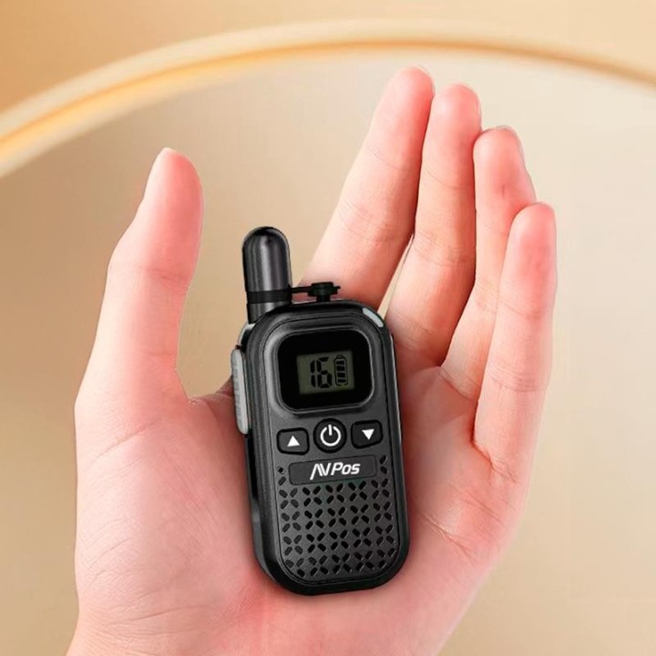 WALKIE TALKIE AVPOS COMM X25 + CABLE USB C 1YR GARANTIA