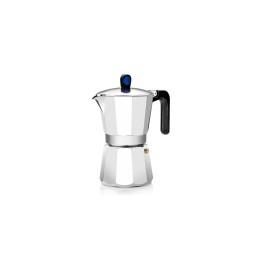 CAFETERA MONIX INDUCTION EXPRESS - 9 TAZAS - ALUMINIO CON RECUBRIMIENTO ANTIADHERENTE - MANGO ERGONÍ“MICO - EXTERIOR ALUMINIO -