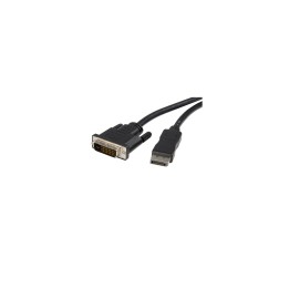 StarTech.com Cable de 3m Adaptador de VÍ­deo DisplayPort a DVI Macho a Macho - Conversor Externo 1920x1200 Negro
