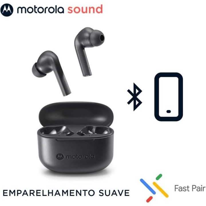 AURICULARES MOTOROLA MOTO BUDS 065 IN EAR ANC BLUETOOTH 5.3 BLACK