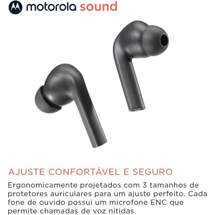 AURICULARES MOTOROLA MOTO BUDS 065 IN EAR ANC BLUETOOTH 5.3 BLACK