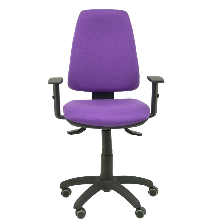SILLA ELCHE S BALI BRAZOS REGULABLES RUEDAS DE PARQUET LILA 14SBALI82B10RP
