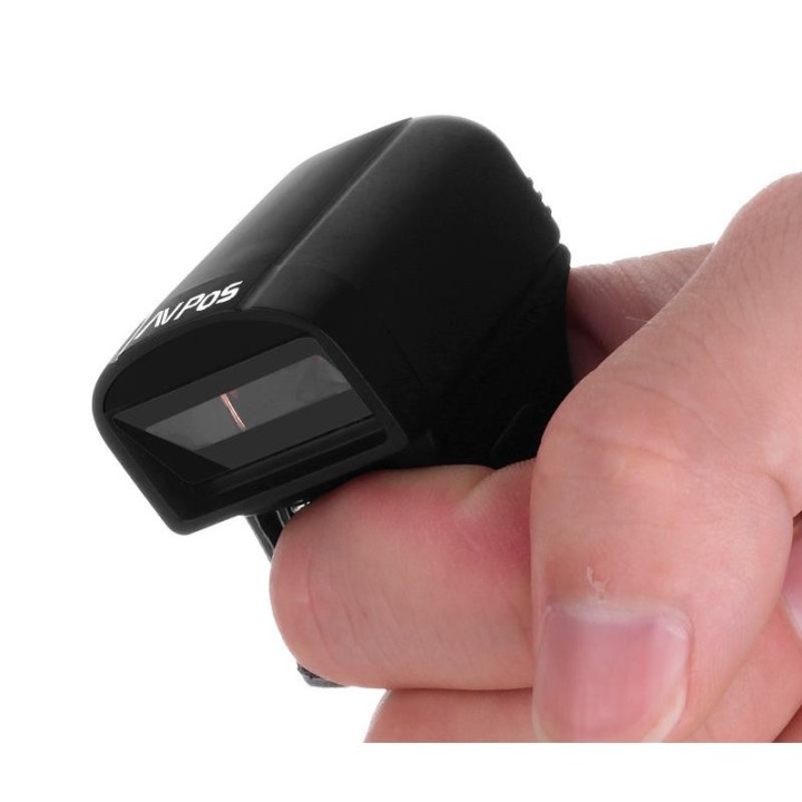 LECTOR AVPOS CODIGOS 1D + 2D + QR BT02 PORTATIL FINGER BLUETOOTH