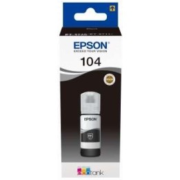 TINTA EPSON BOTE 104 BLACK ECOTANK BOTTLE C13T00P140