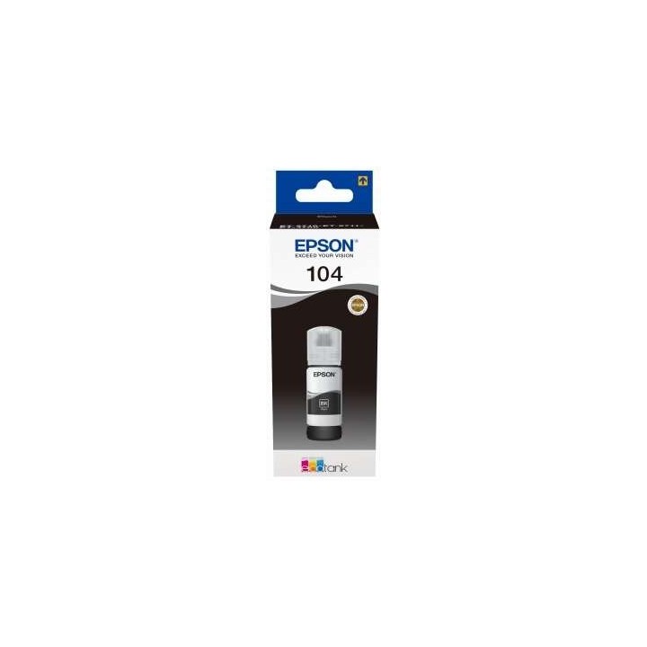TINTA EPSON BOTE 104 BLACK ECOTANK BOTTLE C13T00P140