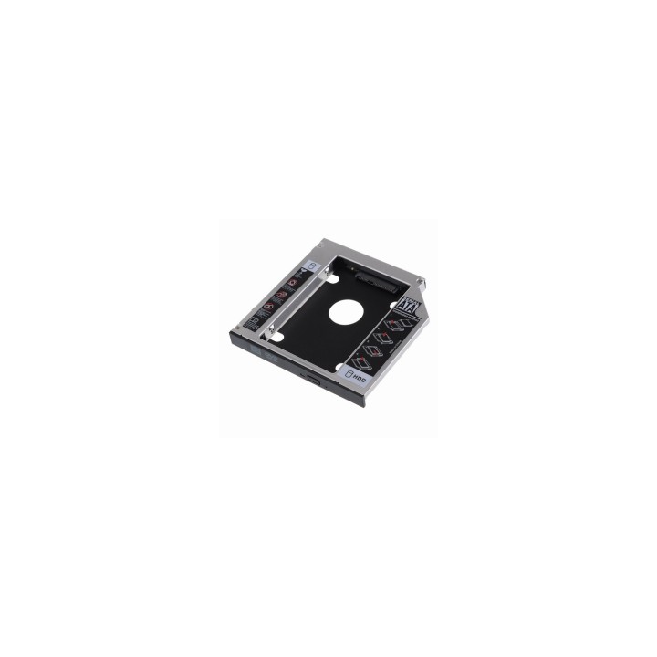 FUNDA DISCO 2.5 EWENT SATA III SSD HDD INSTALLATION FRAME FOR CD DVD BLU RAY DRIVE EW7005