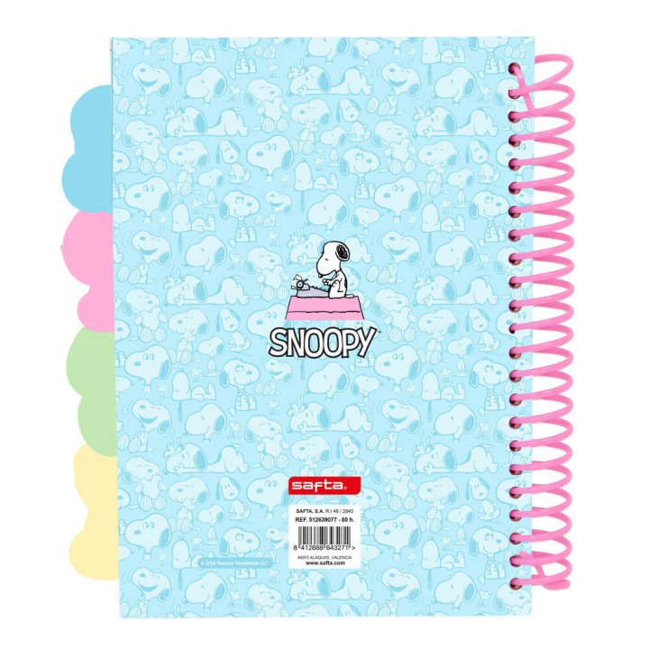 Cuaderno A5 Snoopy