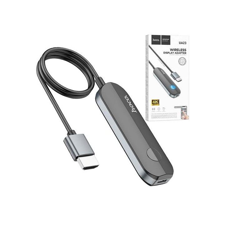 Hoco UA23 Adaptador HDMI Inalámbrico "Screen Mirror" para iPhone