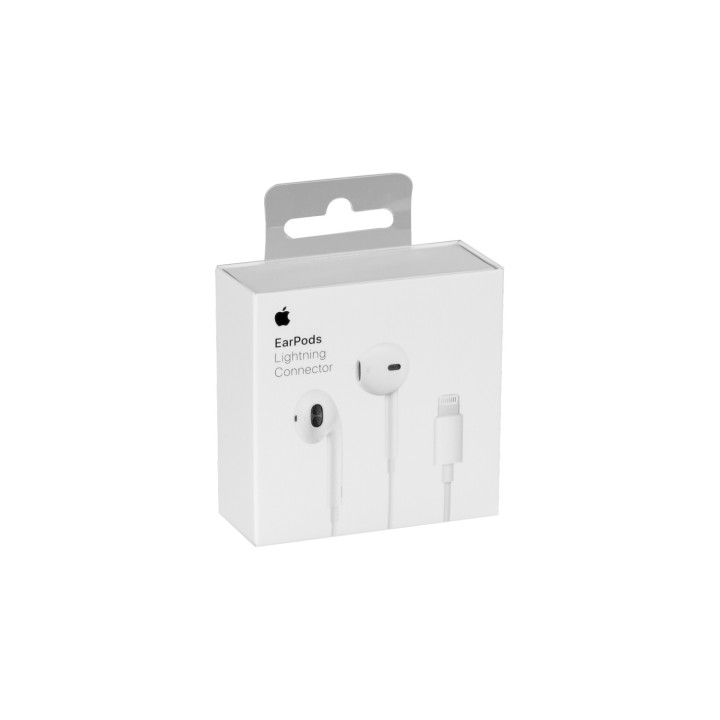 AURICULARES APPLE EARPODS LIGHTNING MICROFONO BLANCO MMTN2ZM/A