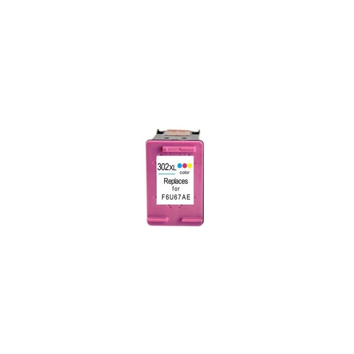 CARTUCHO RECICLADO INKOEM HP N302 XL COLOR M-HP302XLC