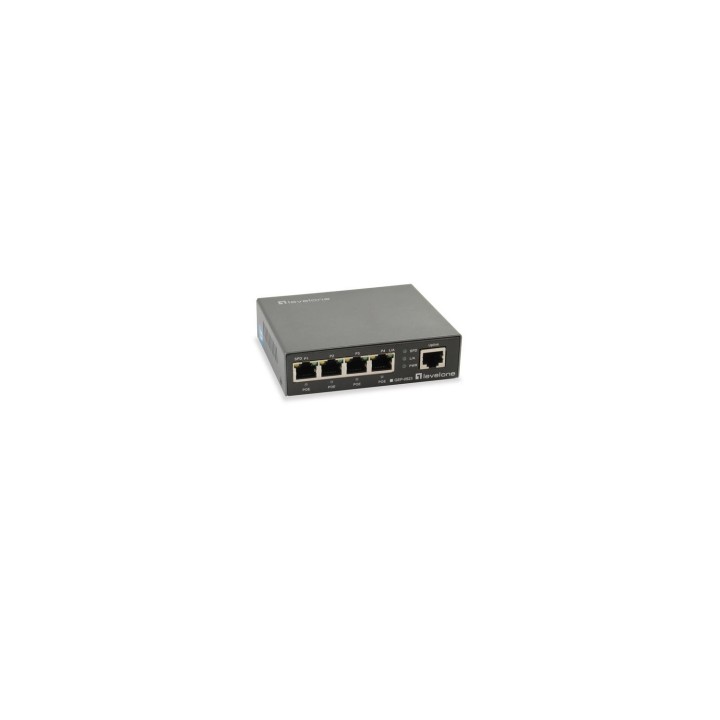SWITCH LEVEL ONE GEP-0523 5PTOS 10/100/1000 NEGRO GEP-0523