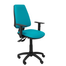 SILLA ELCHE SINCRO SIMILPIEL BRAZO REGULABLE VERDE 14SSPVEB10