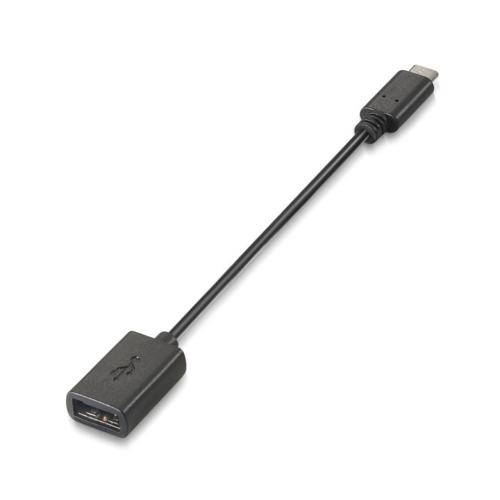 CABLE AISENS OTG USB(A) H A USB TIPO C M 2.0 NEGRO A107-0059