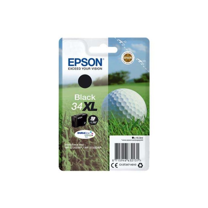 TINTA EPSON C13T34714010 BLACK 34XL DURABRITE ULTRA T3471