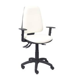 SILLA ELCHE S BALI SINCRO BRAZOS REGULABLES SIMILPIEL BLANCO 14SSPBLB10