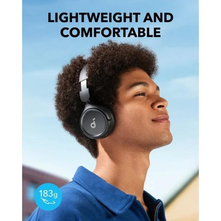 AURICULARES ANKER SOUNDCORE H30I WIRELESS BLUETOOTH USB-C BLACK