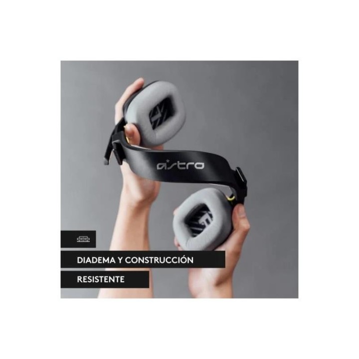AURICULARES + MICROFONO LOGITECH GAMING A10 ASTRO JACK 3.5MM BLACK