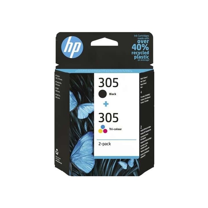 TINTA HP 6ZD17AE 305 MULTIPACK BLACK+COLOR