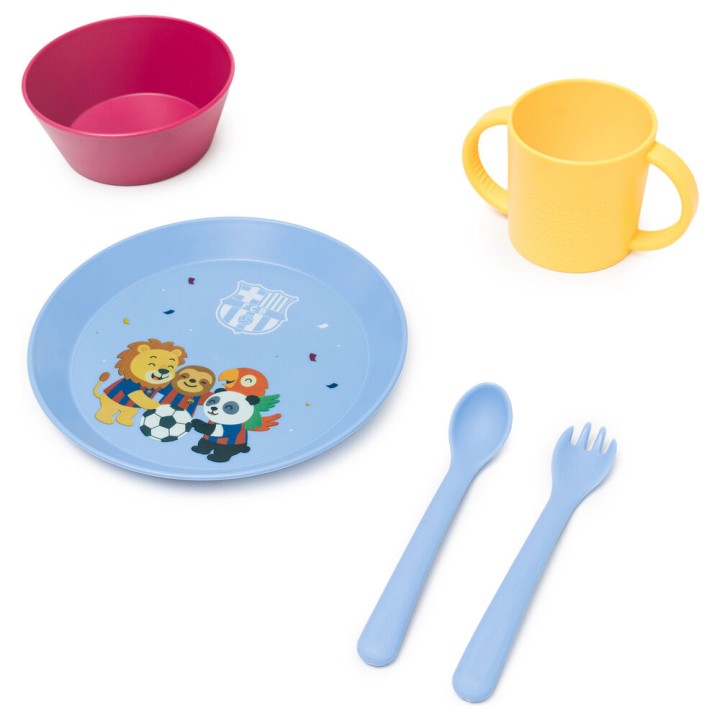 Set Vajilla Infantil F.C. Barcelona