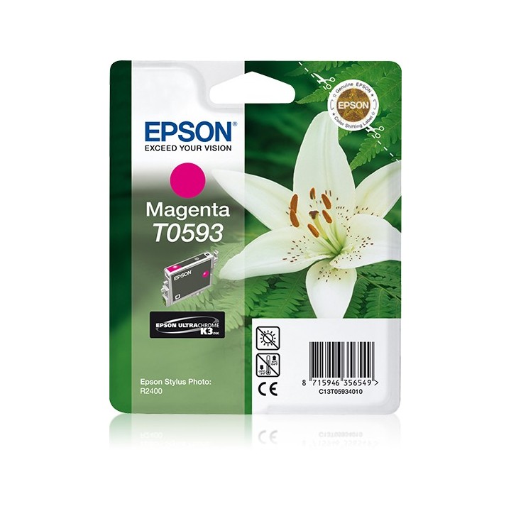 TINTA EPSON C13T05934010 MAGENTA T0593