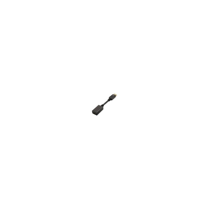CABLE ADAPTADOR DISPLAY PORT M A HDMI H AISENS 15CM NEGRO A125-0134