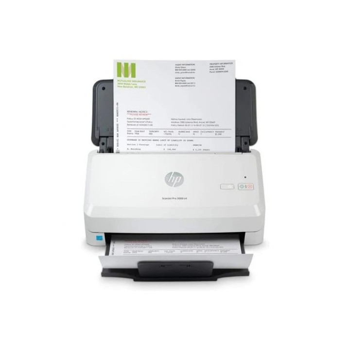 ESCANER HP DOCUMENTAL SCANJET PRO 3000 S4 DUPLEX ADF WHITE