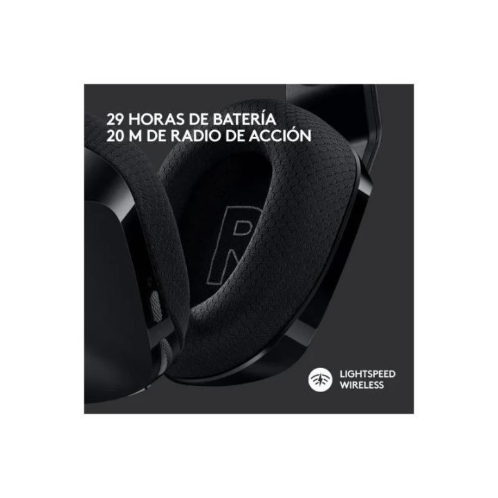 AURICULARES + MICROFONO LOGITECH GAMING G733 RGB WIRELESS BLACK
