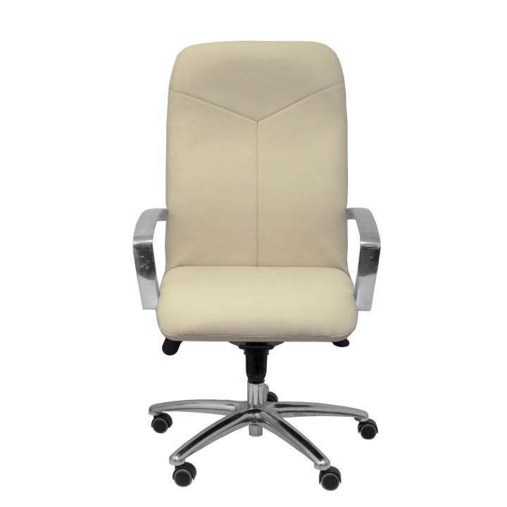 SILLON CAUDETE SIMILPIEL CREMA 115DBSP02