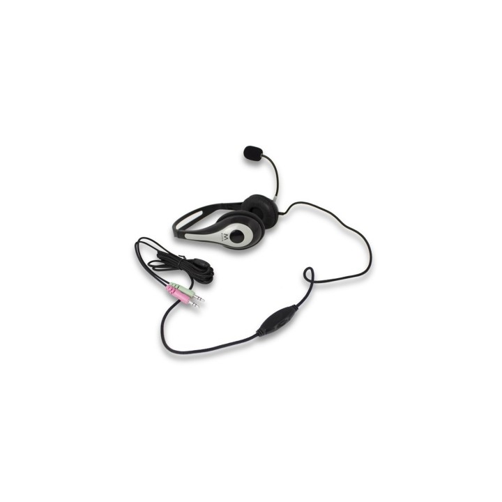 AURICULARES EWENT EW3562 MICROFONO BLANCO EW3562